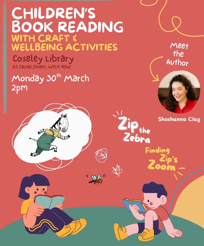 Coseley Library - Children's Book Reading, Craft and Wellbeing Activity